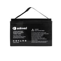 SOLİNVED 12V 100AH LİTYUM AKÜ